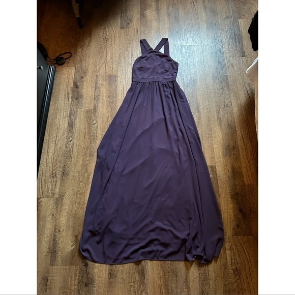 LULU’S Air Of Romance Dusty Purple Maxi Dress - Picture 2 of 4